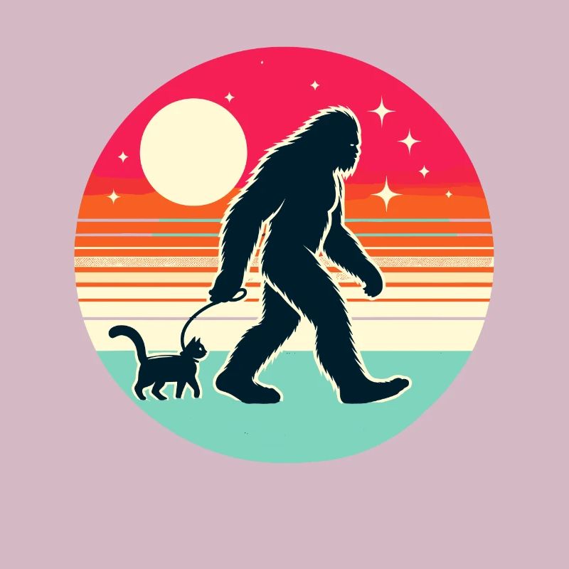 Bigfoot Katze Lustige Bilder