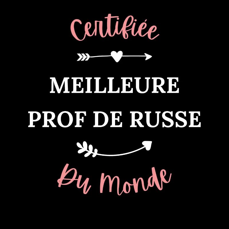Certifié meilleur prof de russe du monde
