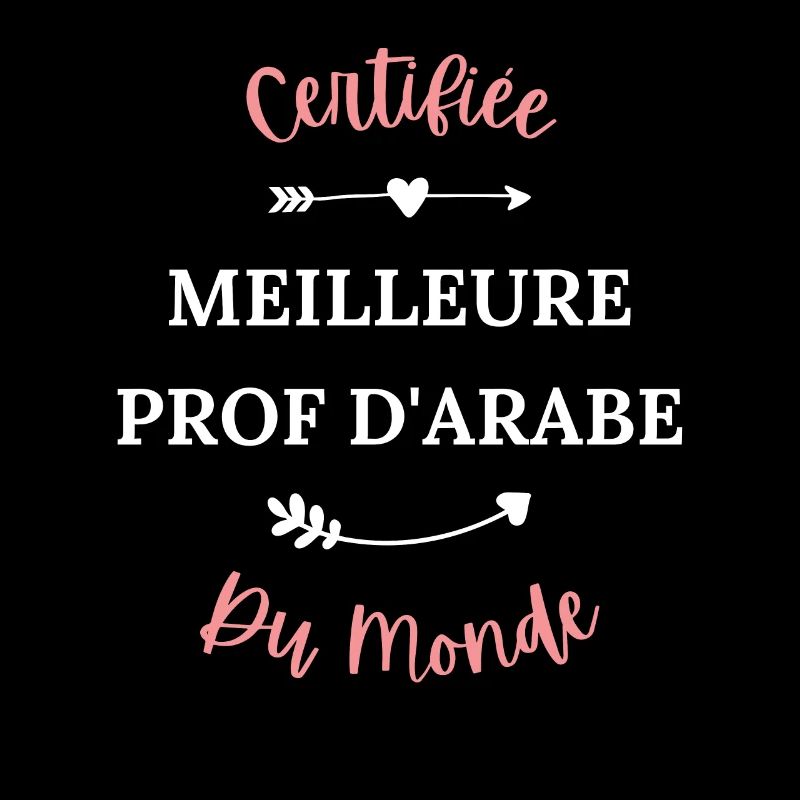 Certifié meilleur prof d'arabe du monde