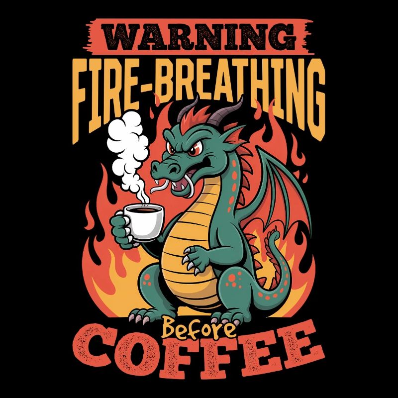 Dragon Coffee Créatures mythiques