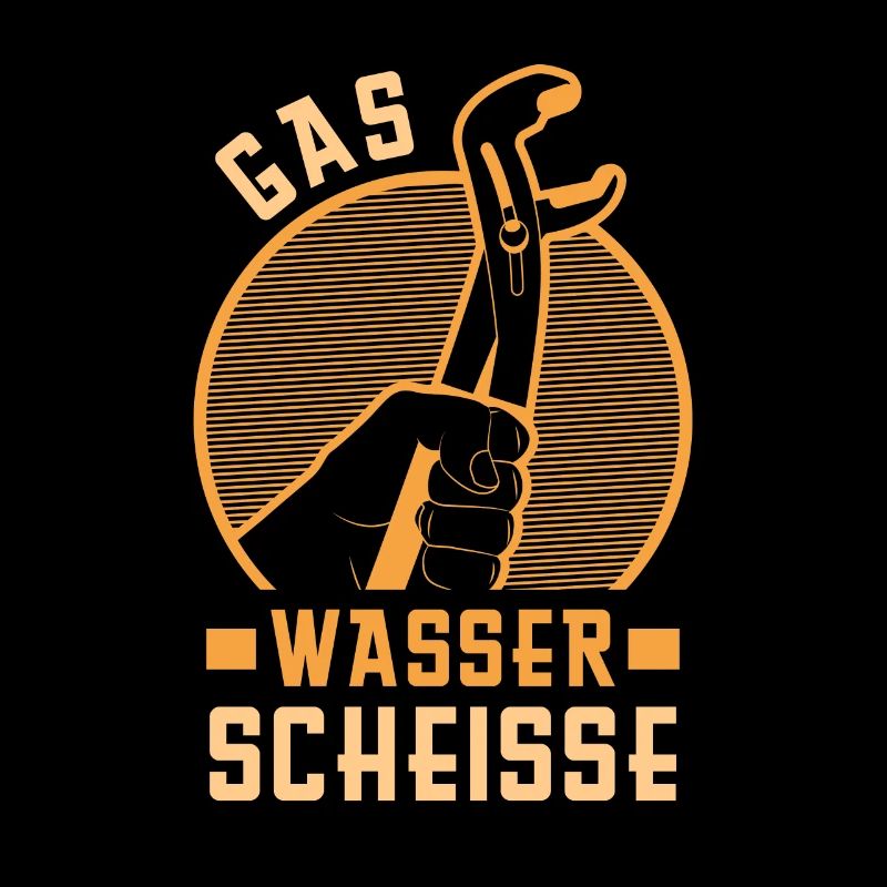 Gas Wasser Scheiße Klempner Spengler