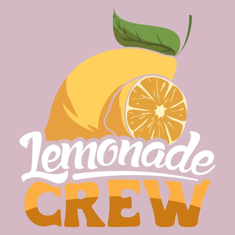 Zitronenlimonade Zitronen Limonade Lemonade Crew