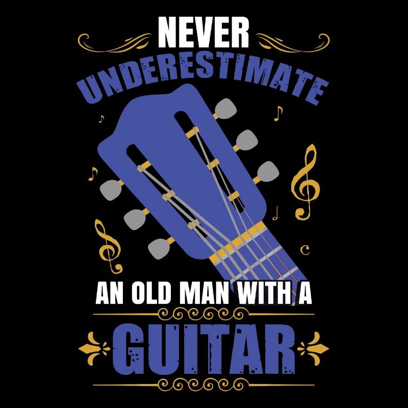 Never Underestimate An Old Man With A Guitar