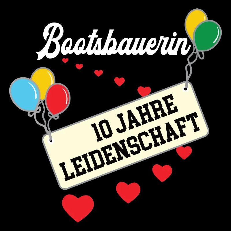Bootsbauerin 10 jähriges Jubiläum Bootsbau Jubi 10