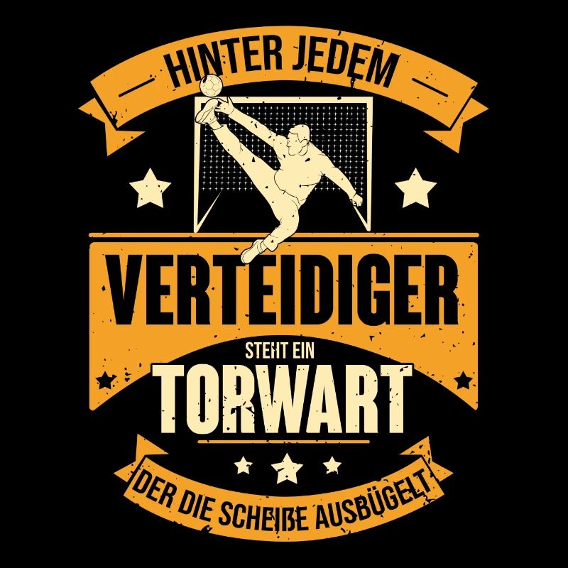 Handball Torwart Handballer Geschenk mit Tor