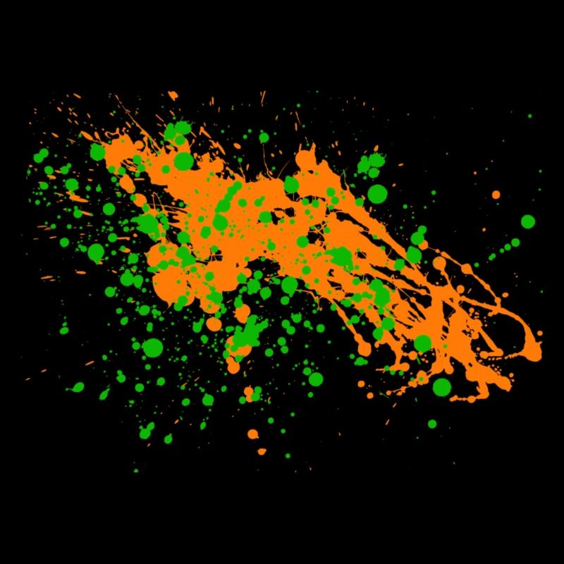 Des taches de couleur! Conception de splash coloré. Cadeau.