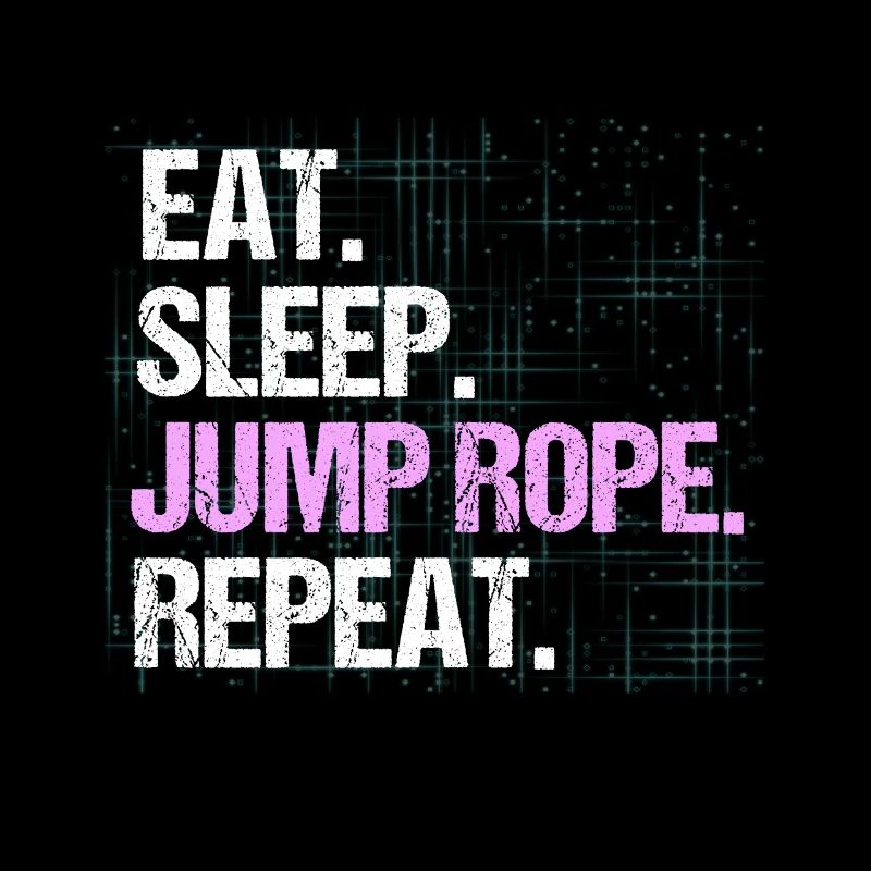 Rope Skipping Eat Sleep Jump Rope Repeat
