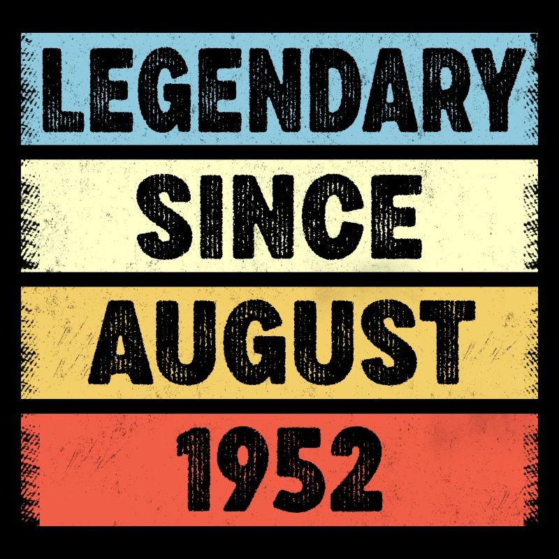 Legendary Since August 1952 70. Geburtstag
