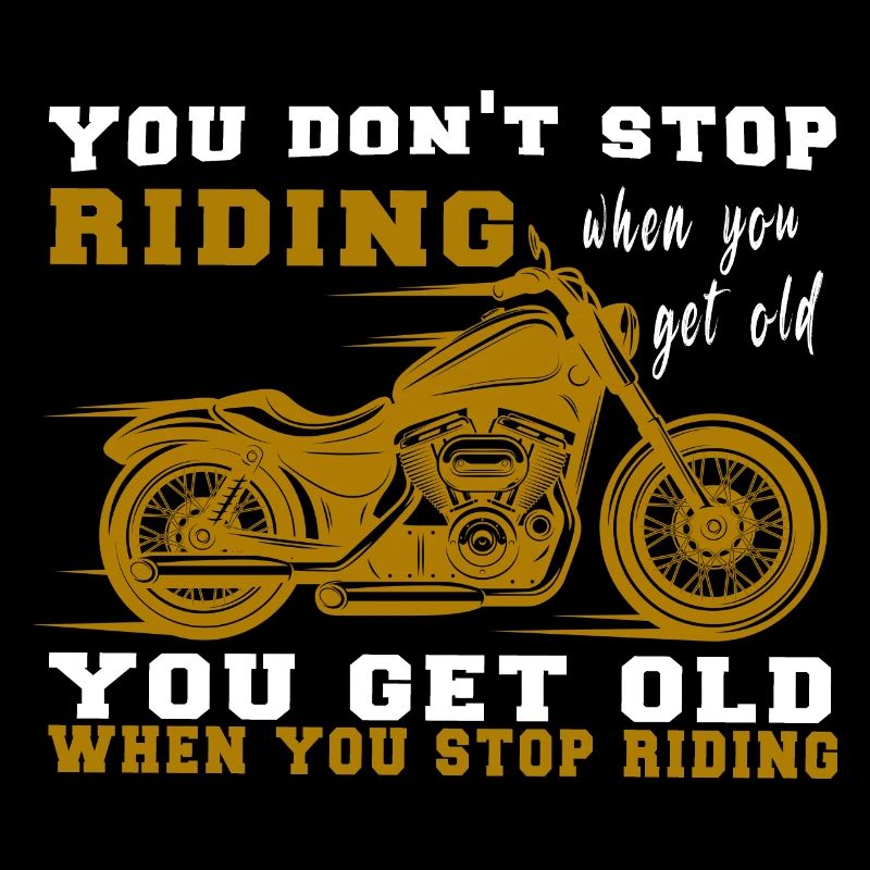 Lustiges Motorrad Geschenk Biker Spruch