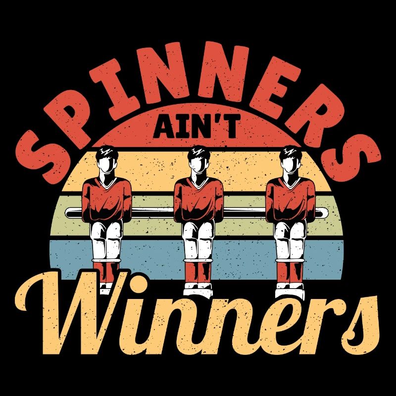 Spinners Ain’t Winners Retro Foosball