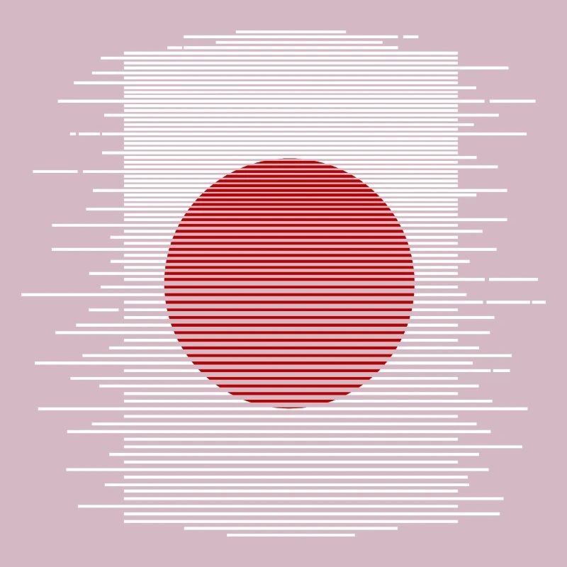 Drapeau du Japon utilisé Look Nihon drapeau japonais