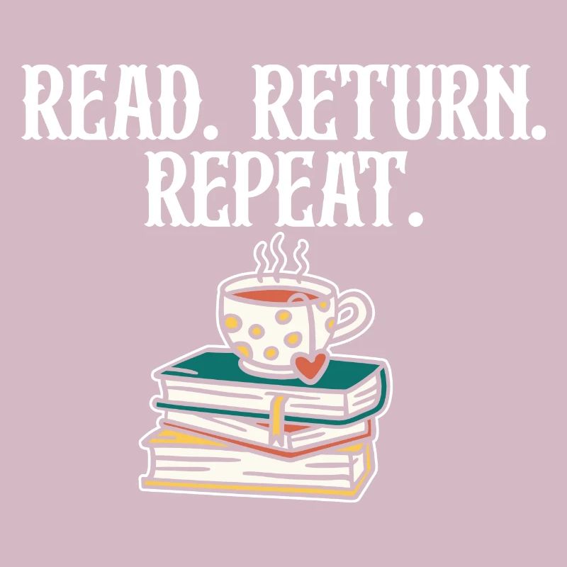Read Return Repeat Library Worker Librarian Book