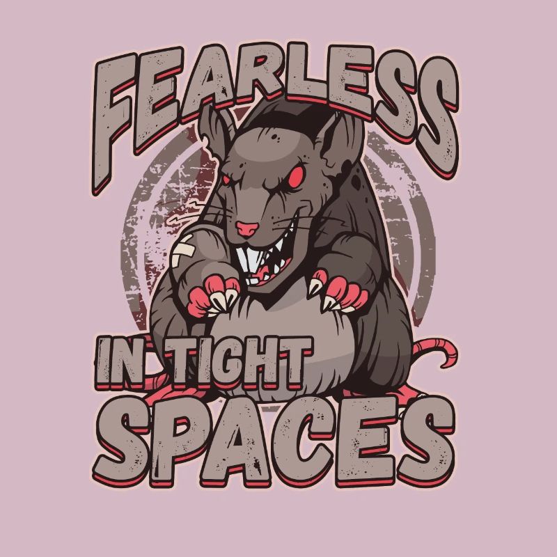 Sans peur dans les espaces restreints