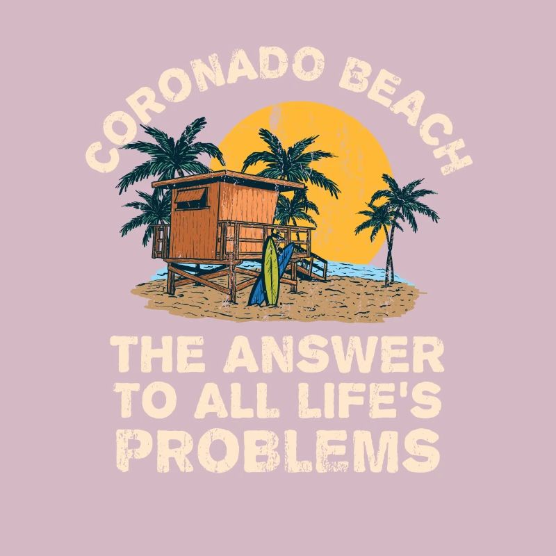 Coronado Beach Answer To All Life's Problems