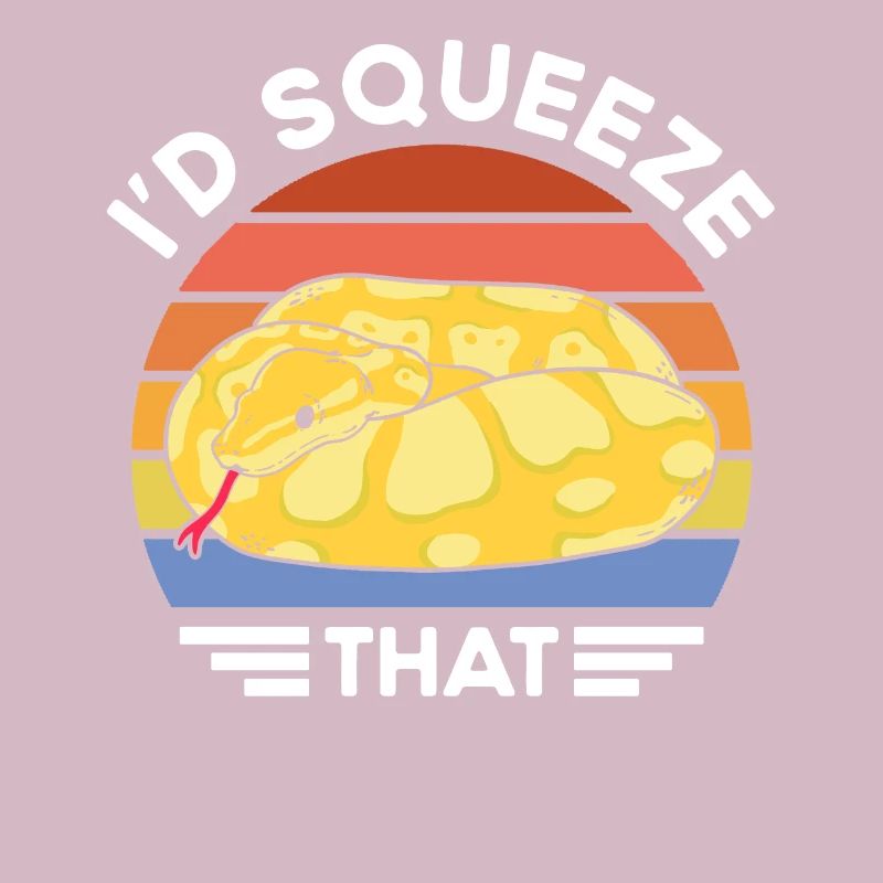 Banana Ball Python I'D Squeeze That