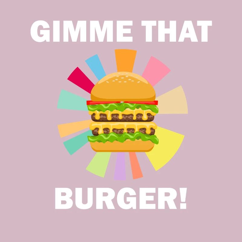 Citation drôle de Gimme That Burger : Manger
