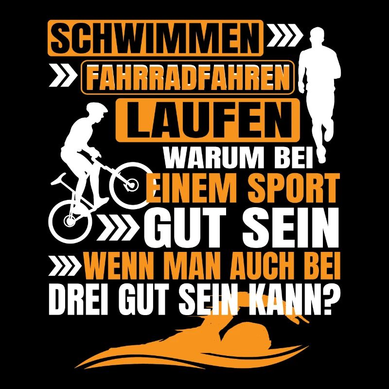 Triathlon Warum bei einer Sportart gut sein?