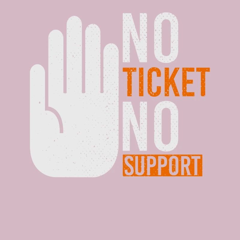 No Ticket No Support Veranstaltung Ereignis Helfen