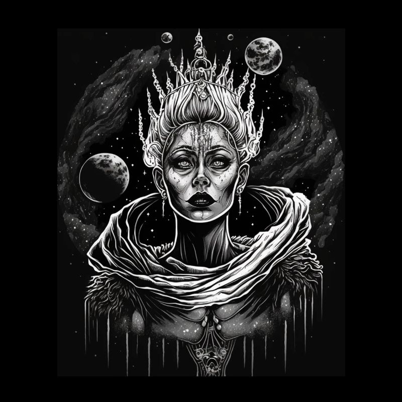 Evil Old Woman Horror Gothic Horror Witch Abstract