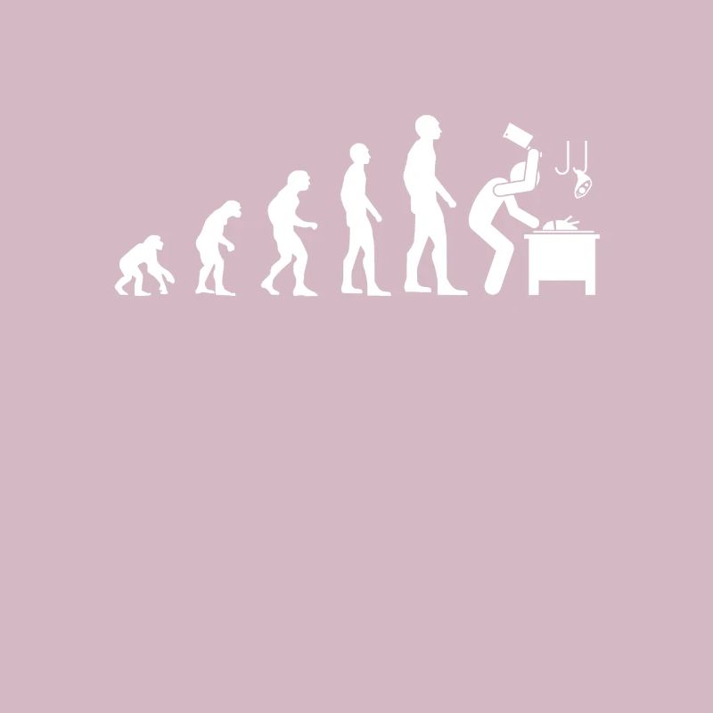 Evolution Metzger Humor Metzger Mann Geschenk