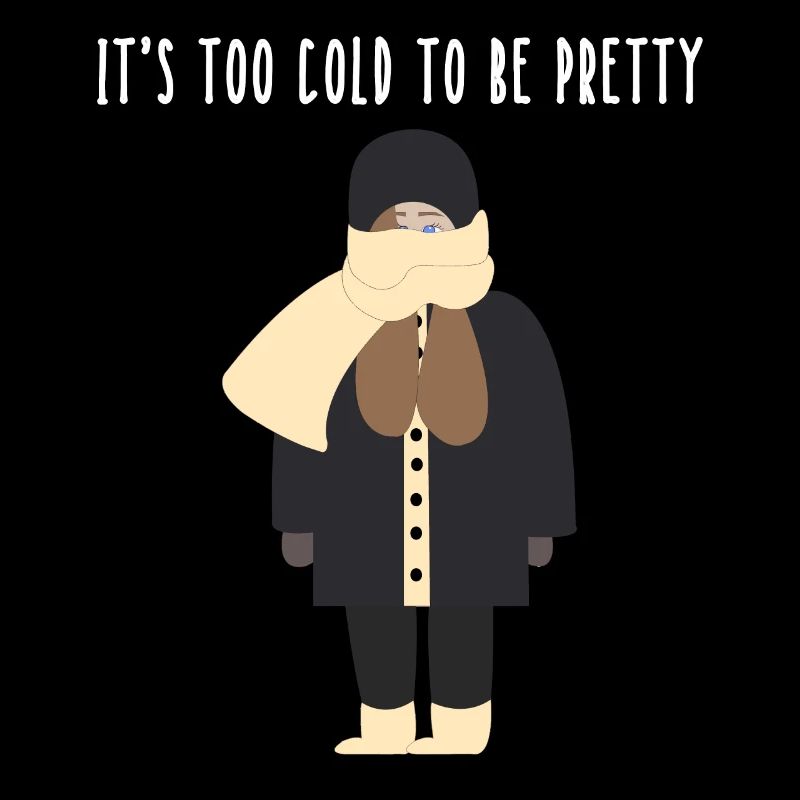 It's too cold to make pretty winters warm clothes