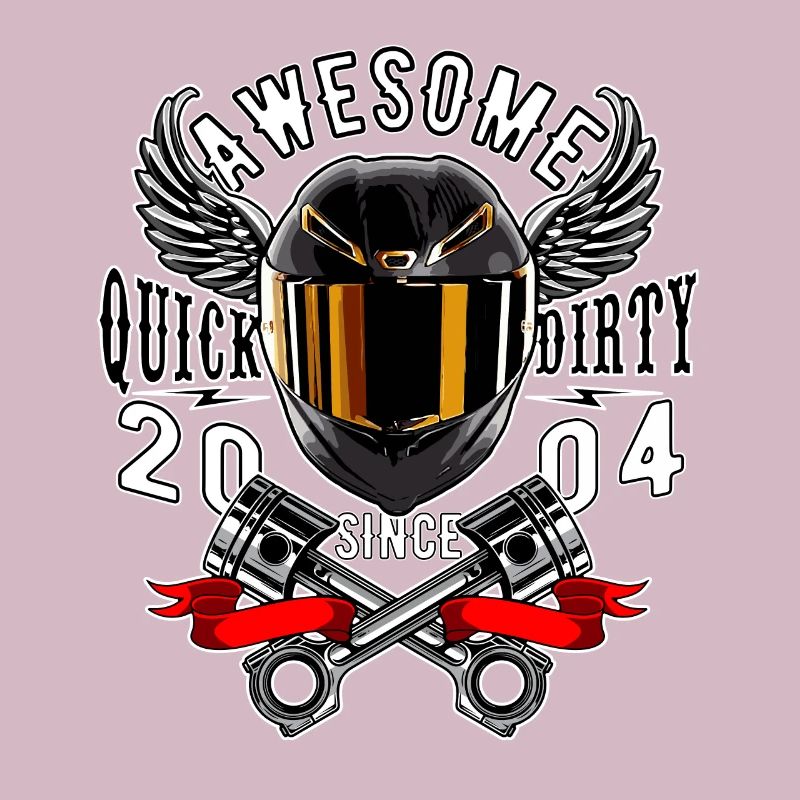Awesome since 2004, Biker Geburtstag