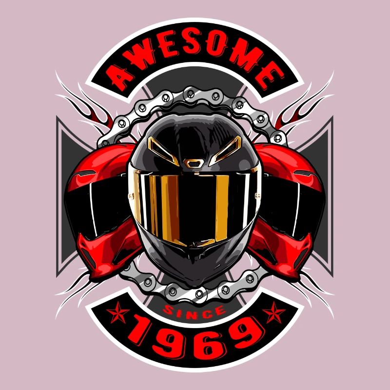 Awesome since 1969, Biker Geburtstag
