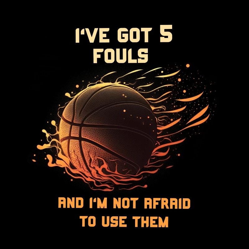 I have 5 fouls and not afraid to use them