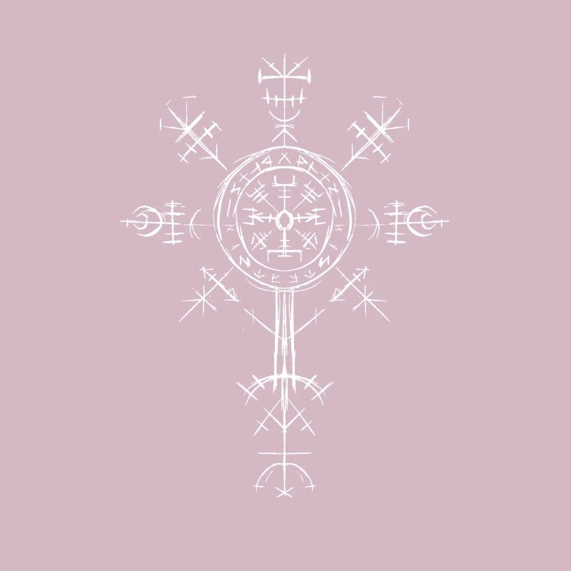 Celtic Vikinger Vegvisir compas Vikings