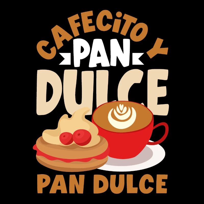 Pan Dulce Design for a Mexican Food Lover with