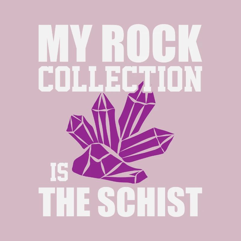 Ma collection de roches est la