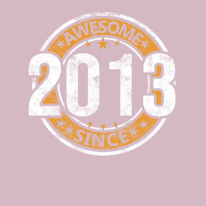Awesome Since 2013 Retro Vintage Geburtstag