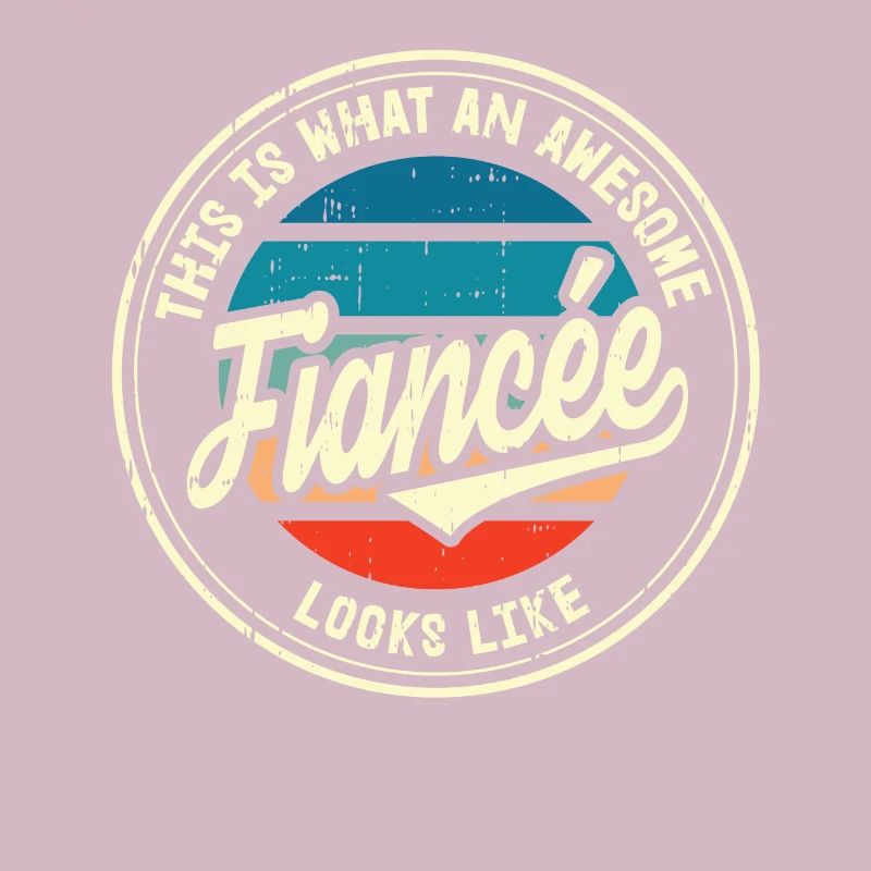 Fiancée Best Wedding Proposal Retro Gift