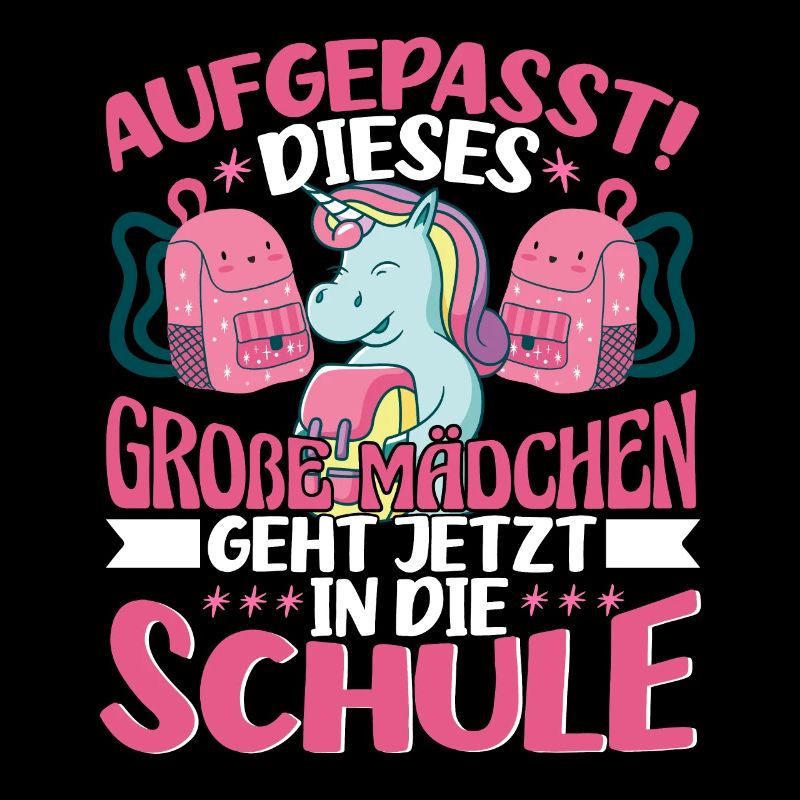 Schulanfänger Erstklässler Schulkind Mädchen