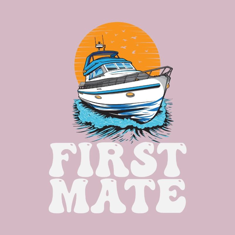 First Mate Motorboating Squad Lake Life Pontoon