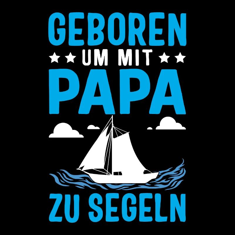 Papa Segelboot Meer Kind