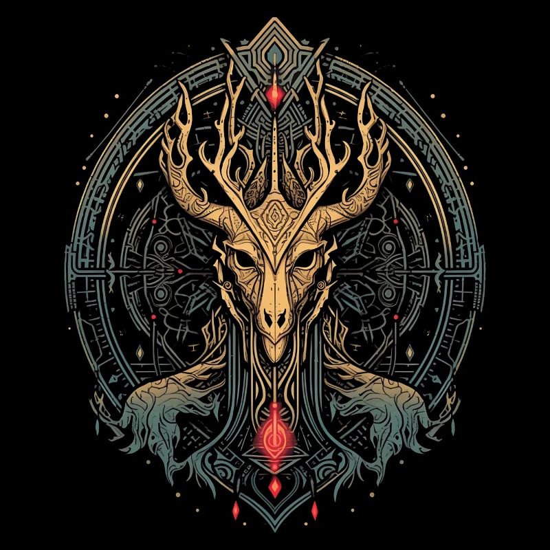 Dark Skull, Halloween Horror with the Devil