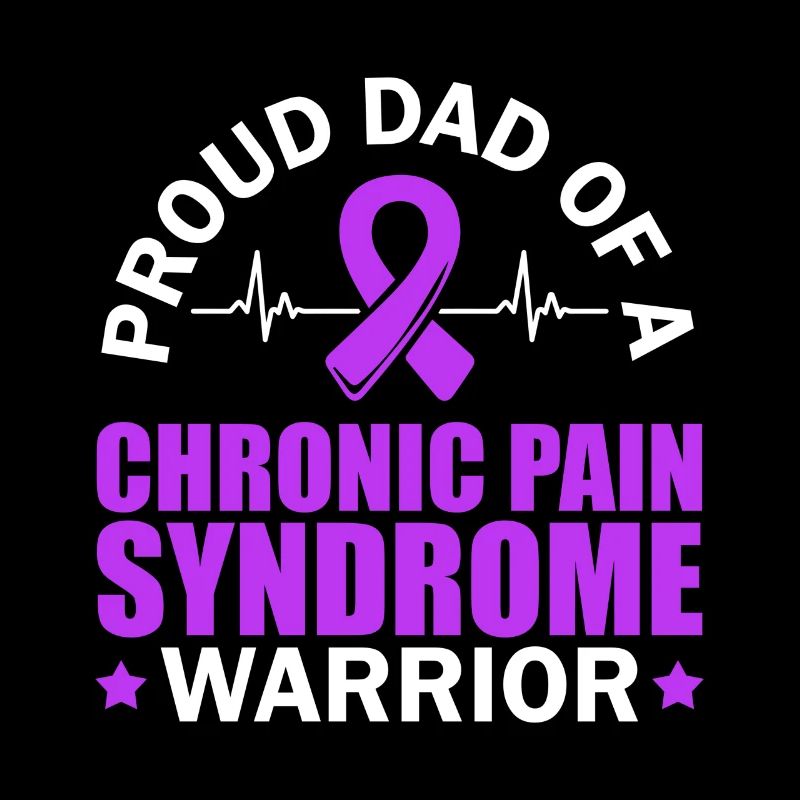 Stolzer Vater Eines Kriegers Mit Chronischem