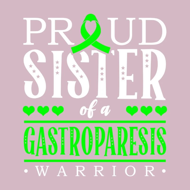 Stolze Schwester Eines Gastroparese-kriegers