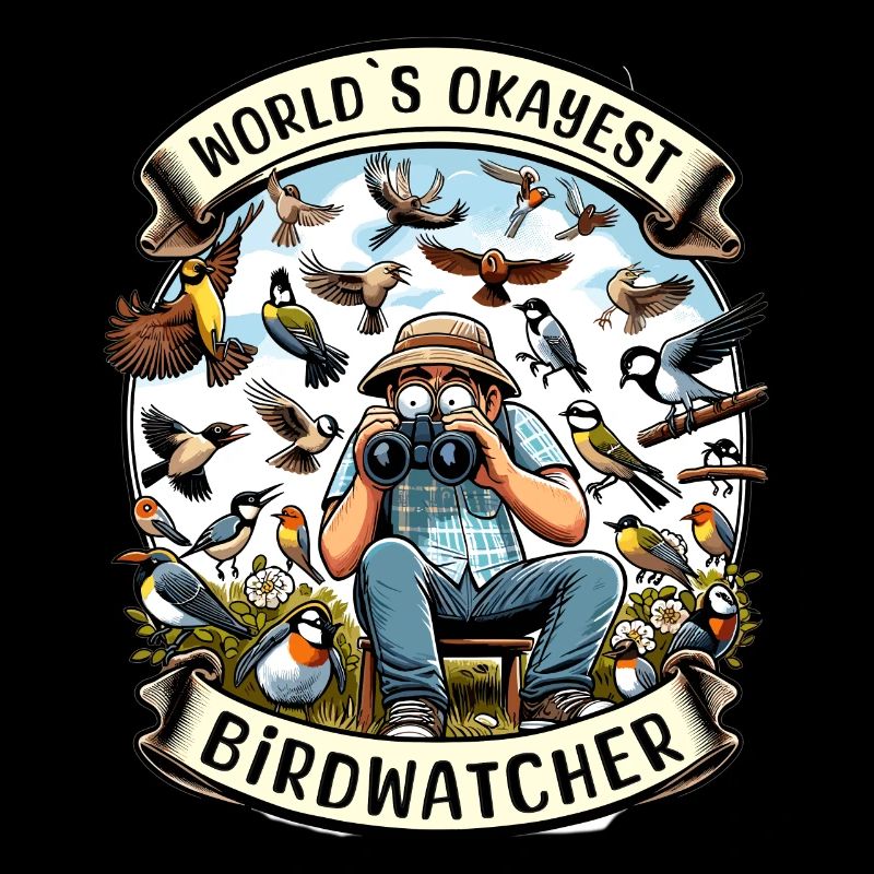 Weltbester Okayer Birdwatcher Vogelbeobachtung