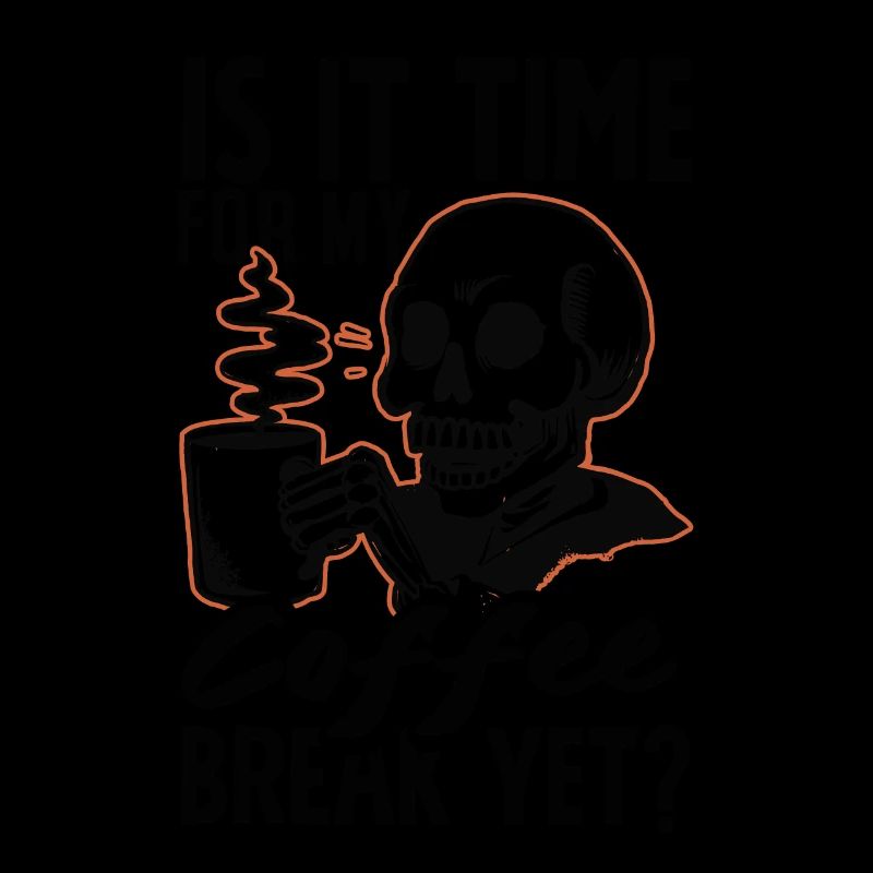 Est-ce que c’est l’heure de ma pause-café ? Désinvolte