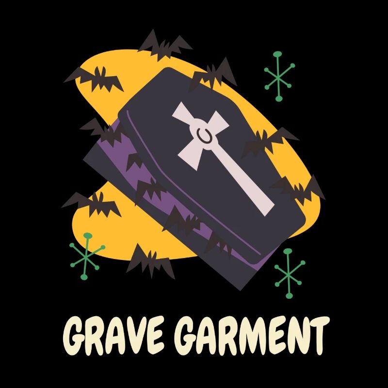 Death Coffin Goth Casket Spooky Halloween Vampires