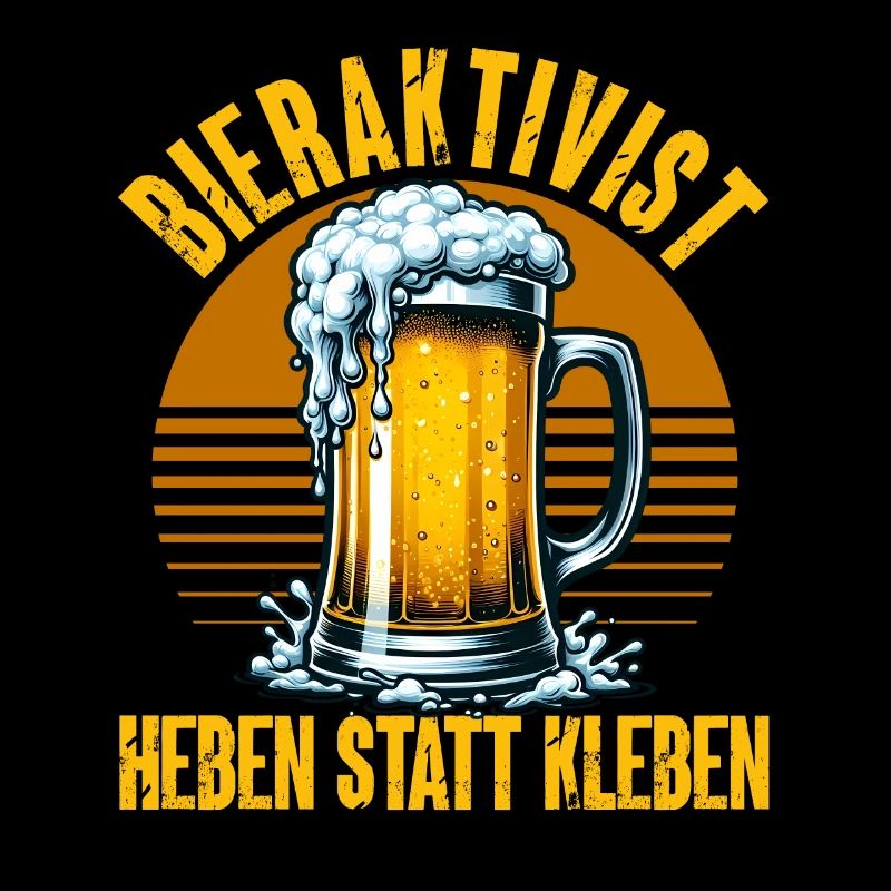 Bieraktivist Heben statt Kleben – Partyspaß