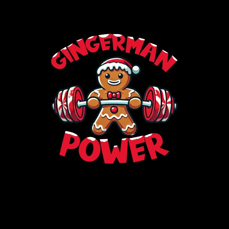 Gingerman Power Weihnachts Lebkuchen Gym