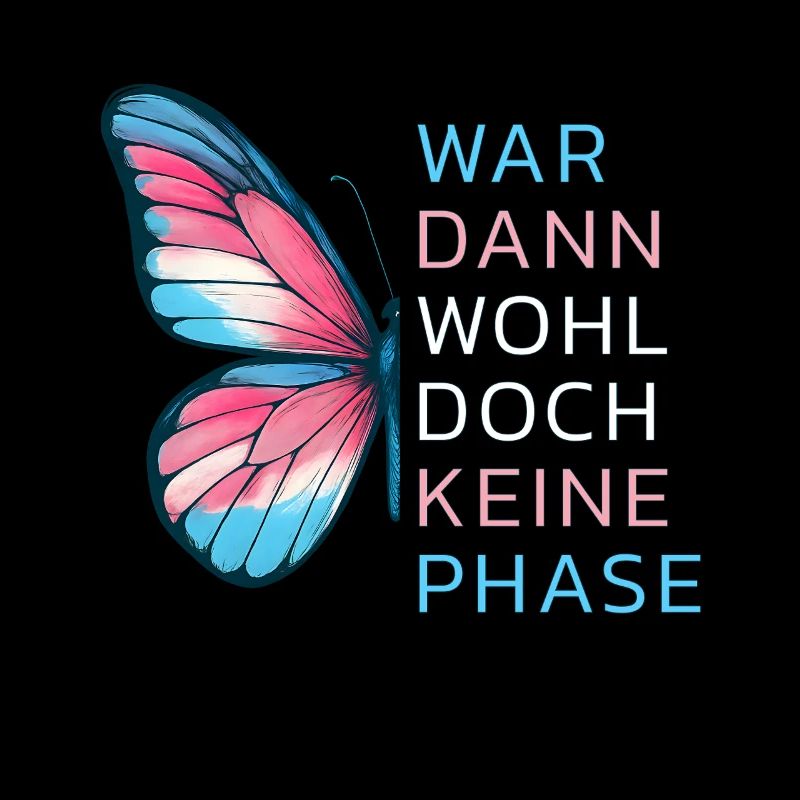 Schmetterling Trans LGBTQ CSD LGBT Pride Flagge