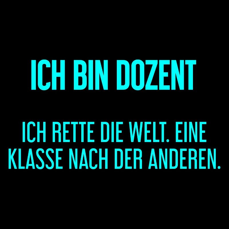 Ich bin Dozent - ich rette die Welt