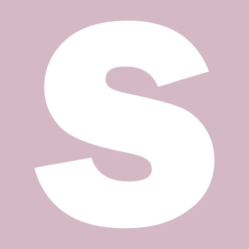 Buchstabe S Großbuchstaben Alphabet Monogramm Initiale