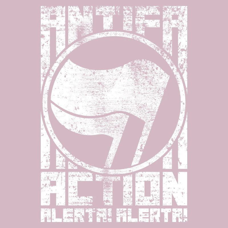 Antifa Action – Alerta! Alerta! (white)