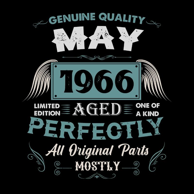 May 1966 Vintage Birthday Gift