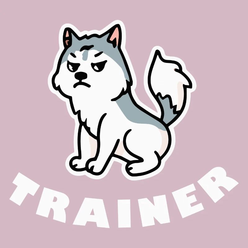 Huskytrainer Grumpy Hund Malamute